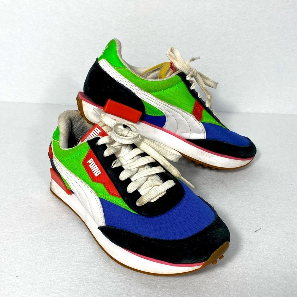 Puma Future Rider Dazzling Blue Unisex Sneakers Men’s size 7